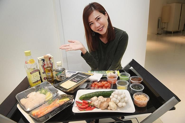 Actress Constance Song cooks mostly quick, basic dishes for herself and sometimes her mother. 