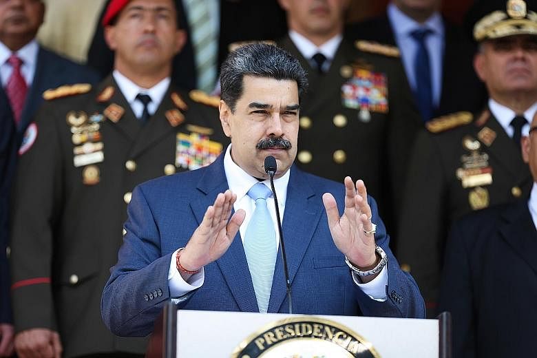President Nicolas Maduro of Venezuela and several of his top aides are in the US' crosshairs.