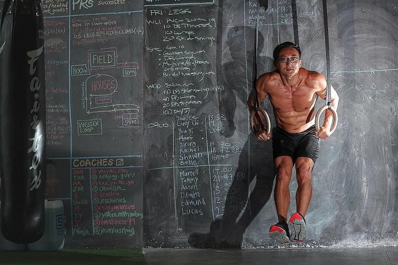 Mr Tiat Lim co-founded Bespoke Fitness gym with his sister.