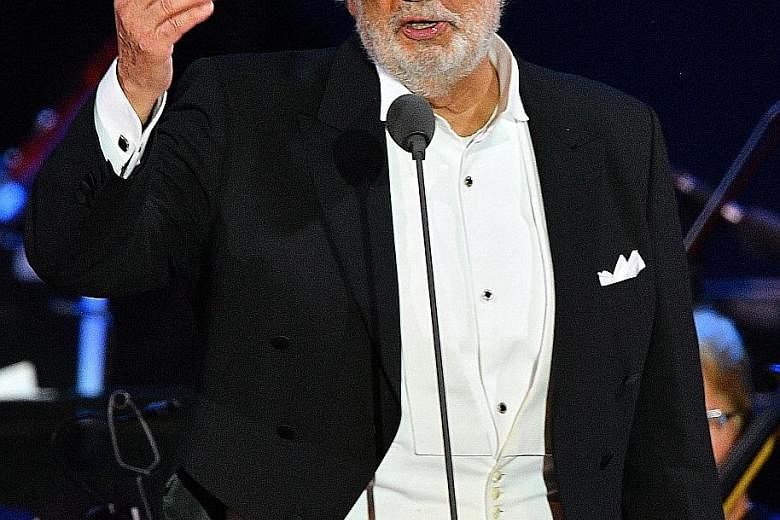 Placido Domingo said on March 22 he had tested positive for Covid-19.