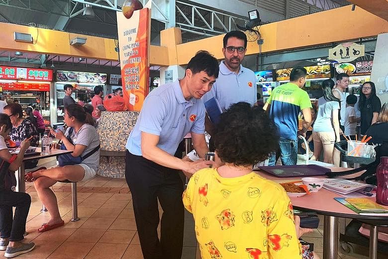 Left: Associate Professor Jamus Lim, seen here with Workers' Party chief Pritam Singh, is said to be a possible candidate for Sengkang GRC. LIANHE ZAOBAO FILE PHOTO Ms Raeesah Khan, founder of Reyna Movement and daughter of one-time presidential hope