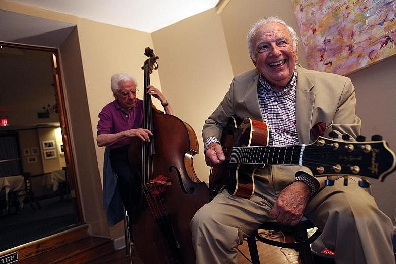 Both jazz guitarist Bucky Pizzarelli (above) and pianist Ellis Marsalis died of complications from Covid-19 on Wednesday.