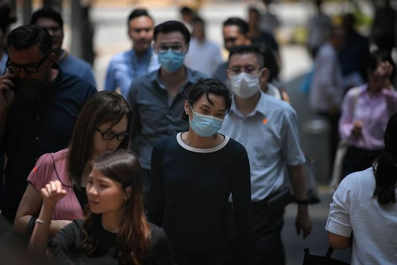 The wearing of a mask may help to protect others, in case a person has the coronavirus but does not know it, said Prime Minister Lee Hsien Loong. The Government will distribute reusable masks to all households, with surgical masks still being conserv