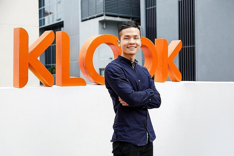 Travel activities and services booking platform Klook is partnering start-ups to make it convenient for customers to order out and eat in. Vice-president of marketing (Apac) Marcus Yong (above) says this pandemic has given the company avenues to think out