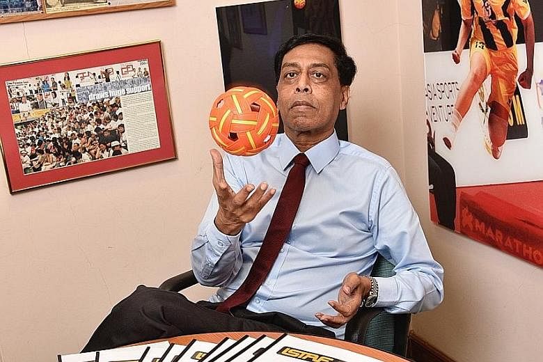 Abdul Halim Kader is unperturbed by his absence from sepak takraw's national association in Singapore. He is rather more concerned with the sport's standing globally, while heading its Asian governing body.