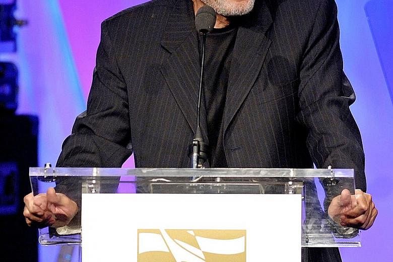 A file photo of Bill Withers accepting the Heritage Award at the Ascap Rhythm & Soul Music Awards in Beverly Hills in 2006.