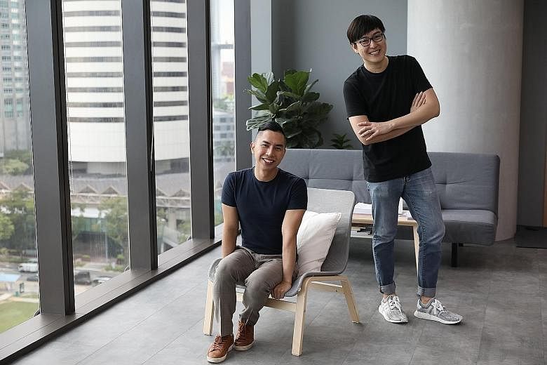 Teng Ensemble co-founders Samuel Wong (left) and Yang Ji Wei have invested in new equipment to shoot better content for online broadcast. The Singapore Symphony Orchestra (above) and Singapore Chinese Orchestra (left) are offering fresh as well as ar