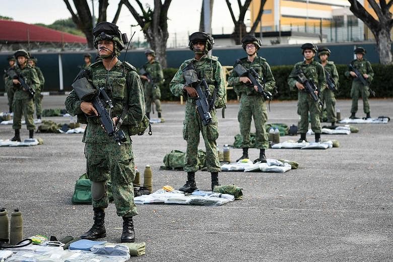 The Ministry of Defence said it has reviewed the impact of suspension. "With the increase in transmission of local cases, the SAF... concluded that there would be little impact on operations as active units would be able to provide cover," it added.