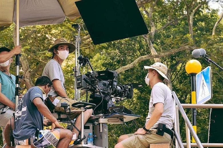 Those working in the local film and TV industry have been hit by the various measures to stem the spread of Covid-19, with a poll by the Singapore Association of Motion Picture Professionals finding that over 60 per cent of the industry's freelancers