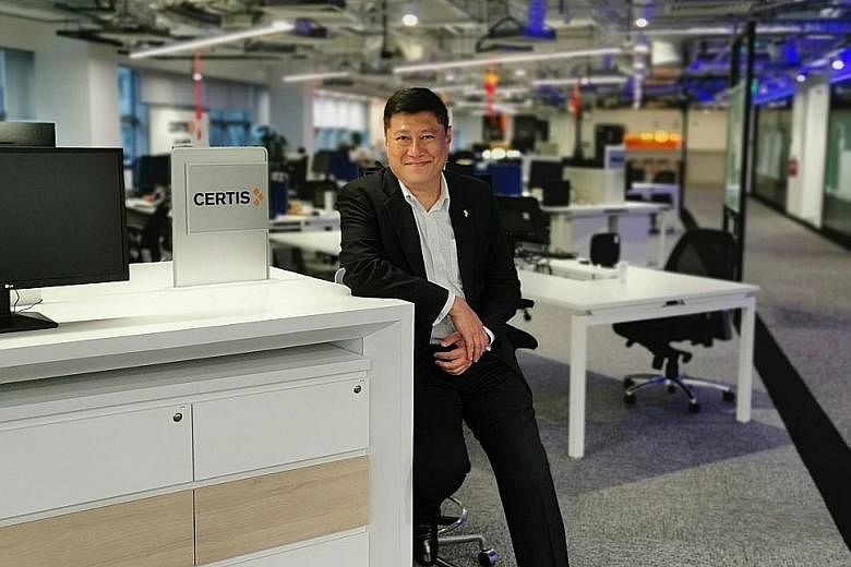 Certis chief digital officer Fuji Foo says the company has come a long way from just providing physical security services. The firm opened its Centre for Applied Intelligence in July last year, as it aims to integrate cutting-edge technology into its