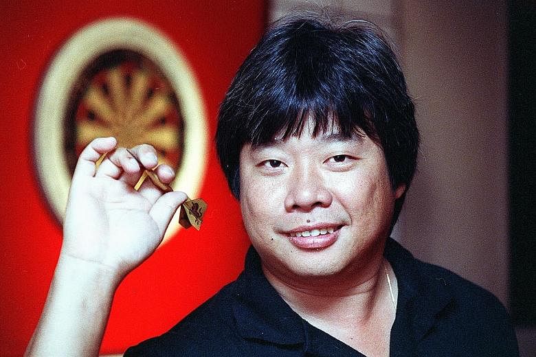 Paul Lim, born in Singapore, has been recognised for his perfect nine-dart finish at the world championship in 1990.