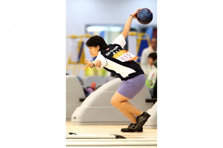 National bowler Shayna Ng’s perfect game at the 2010 Asian Games was enough for a silver medal. 