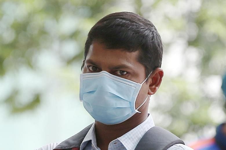 Indian national Vardireddy Nageswara Reddy, 35, faces one charge under the Infectious Diseases Act for allegedly leaving his place of isolation without permission to go to the mall.