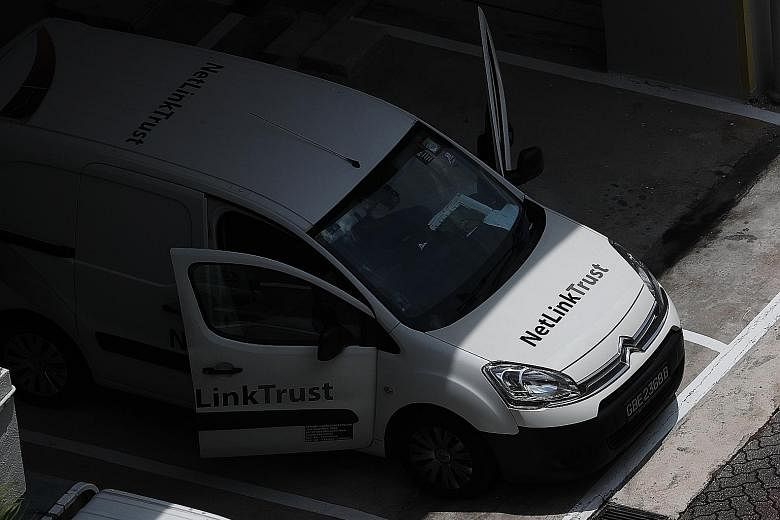 NetLink Trust had suspended its services last week after four workers from one of its contractors tested positive for Covid-19. ST PHOTO: KELVIN CHNG