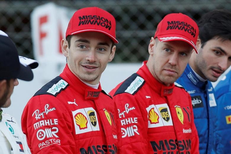 Formula One Charles Leclerc happy to see teammate Sebastian