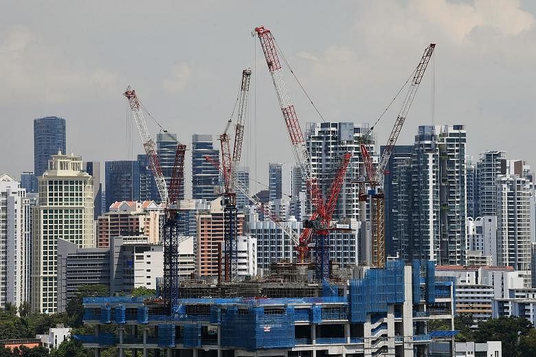 Developers moved 2,149 new homes, excluding executive condominiums, in the first three months of this year, down 12 per cent quarter on quarter, but up 16.9 per cent from March last year.