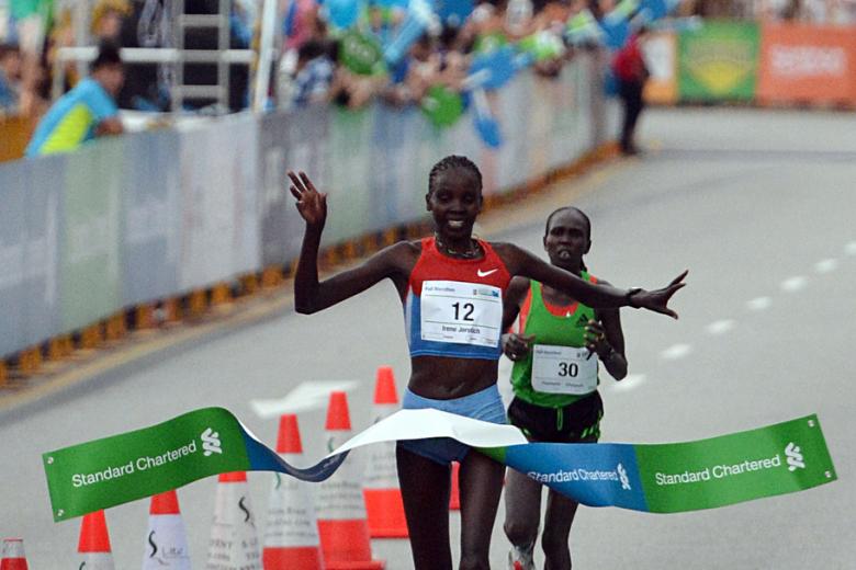 Athletics Kenya's Flomena Cheyech eyes Singapore Marathon following