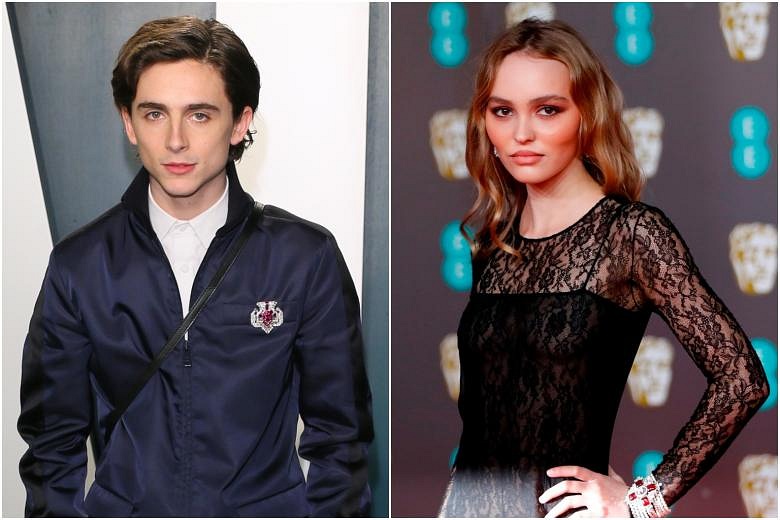 Actor Timothee Chalamet has reportedly split with Johnny Depp's ...