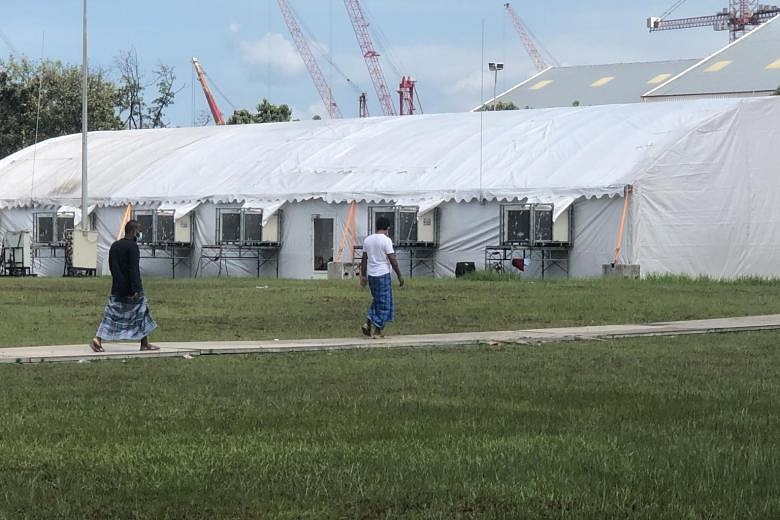 3,000 Covid-19 patients housed at six community recovery facilities in SAF  camps | The Straits Times