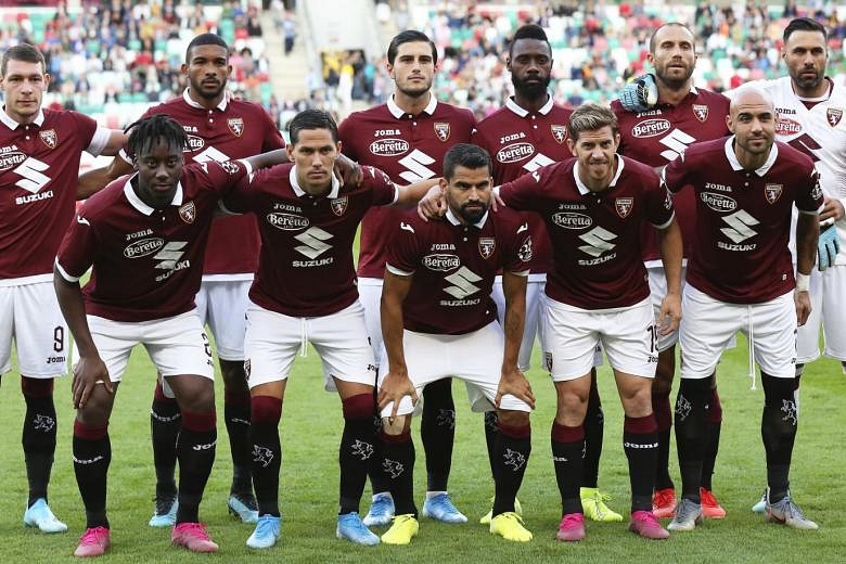 Football: Torino player tests positive for coronavirus | The Straits Times