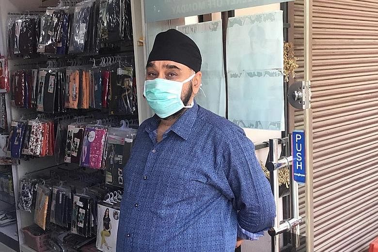 Mr Gurmeet Singh has decided to close his shop in Noida for now until May 17, when the government will decide whether to further ease curbs. ST PHOTO: DEBARSHI DASGUPTA