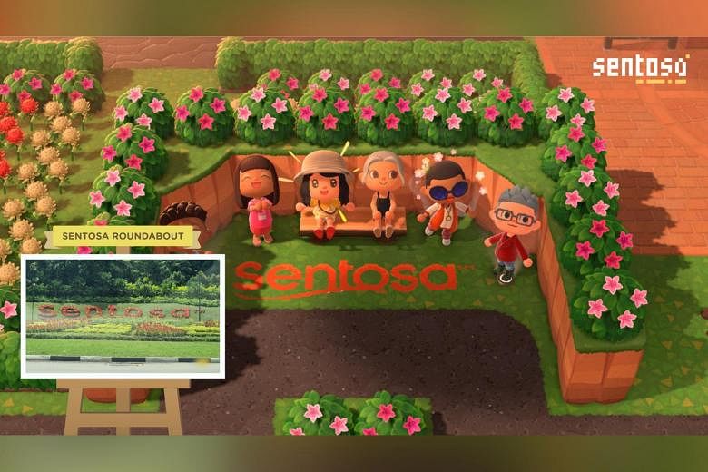 You can now 'visit' Sentosa in the game Animal Crossing: New Horizons | The  Straits Times