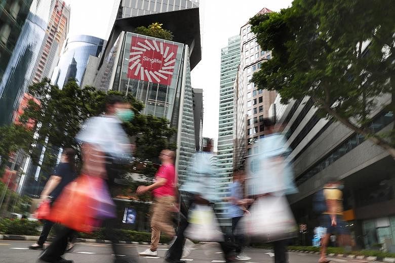 Protecting people, in terms of ensuring their health, safety and welfare as they return to work amid the virus outbreak, emerged as the top priority for 89 per cent of the companies surveyed in Singapore. ST PHOTO: KELVIN CHNG