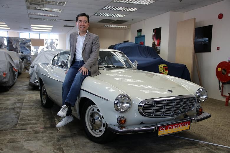 Lawyer Christopher Yong Shu Wei paid $60,000 to restore the 1967 Volvo P1800. 