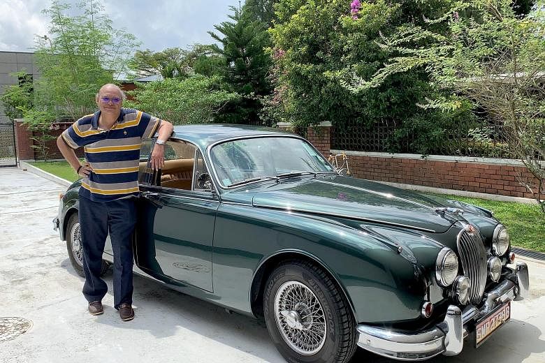 Retired diplomat Bernard Baker bought a 1964 3.8-litre Mk in South Africa and had it fully restored in New Zealand. 