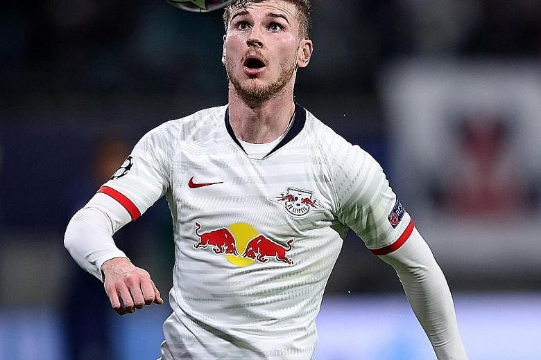 Leipzig hotshot Timo Werner, the scourge of Tottenham in this season's Champions League, has 21 goals in the Bundesliga this term, trailing only Bayern Munich's Robert Lewandowski. 