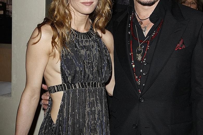 Johnny Depp and former partner Vanessa Paradis ended their 14-year relationship in 2012.