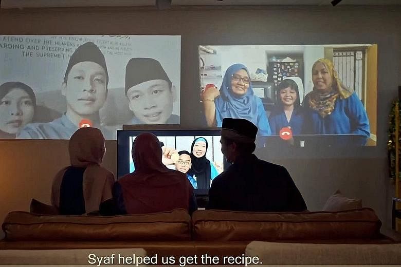 A SalamSG TV livestream yesterday included clips from a video produced by a group of young Muslim Singaporeans on how technology can feature in this year's Hari Raya celebrations. Mufti Nazirudin Mohd Nasir will address the Muslim community on SalamS