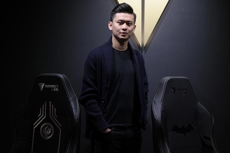 Secretlab co-founder Ian Alexander Ang is excited about Singapore being at the epicentre of the rapidly expanding e-sports industry, with governments and investors worldwide taking note of its potential, and analysts predicting phenomenal growth for the s