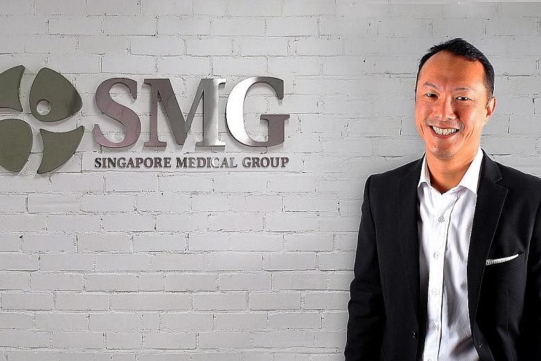 Singapore Medical Group chief executive Beng Teck Liang sees opportunities in the company's telehealth business amid the Covid-19 pandemic. PHOTO: SINGAPORE MEDICAL GROUP