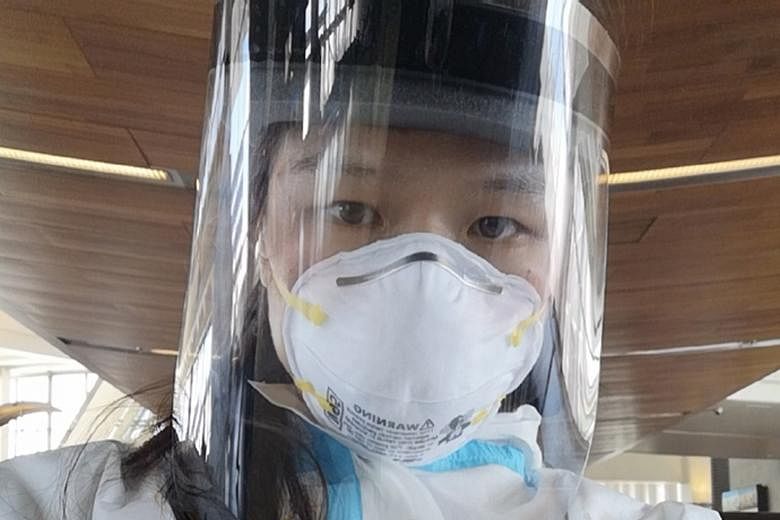 Even though Zhang Weili wore a disposable protective suit, face shield and N95 mask as she made her way back to China after a successful UFC strawweight title defence in March, fans still recognised her. 