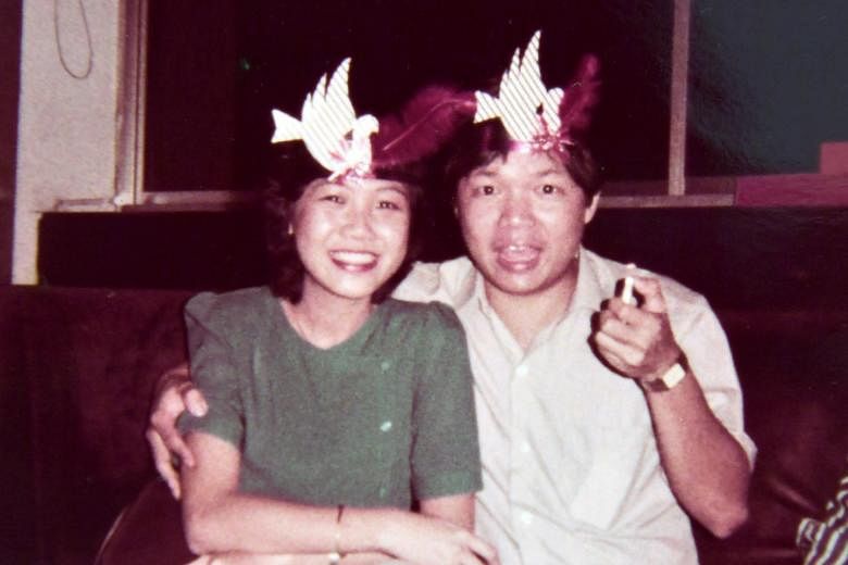 Steven and Lai Quen during their courtship in their younger years.