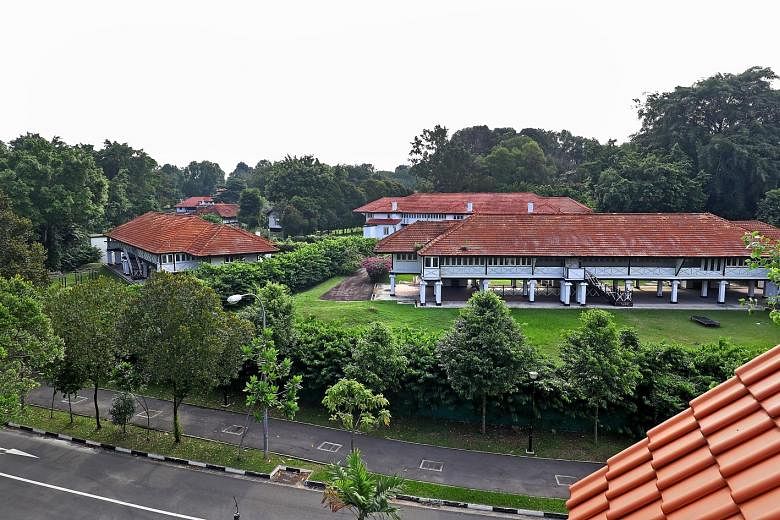 The sole bid for a dementia village in Sembawang was a joint tender by Pre 11 and Orpea Singapore. Their idea was for a gated community in Gibraltar Crescent (above), where 10 large bungalows stand on two plots of land totalling 28,000 sq m, but the 