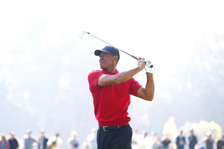 Tiger Woods not at his best in the final round of the Genesis Invitational in California in February, when he was troubled by his erratic back. But the postponement of the Masters till November means he is likely to be in better shape for his title d