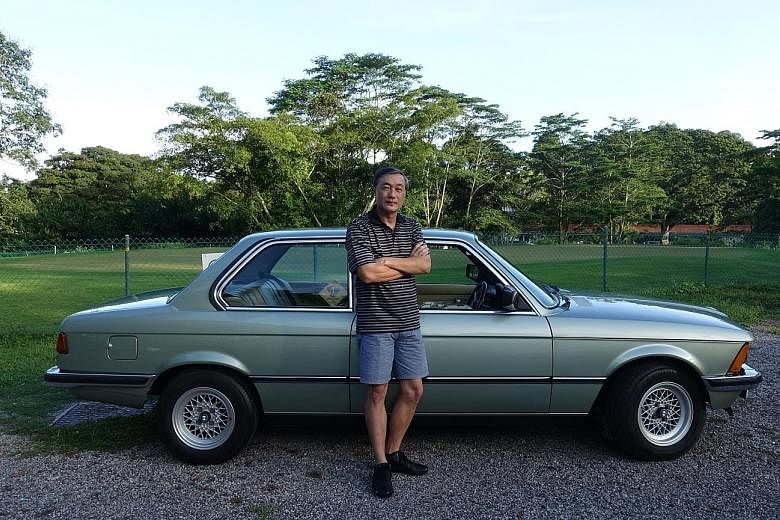 Mr Fong Kwok Shiung bought the 1982 two-door, 2-litre six-cylinder manual 320 in 1993 for under $70,000.