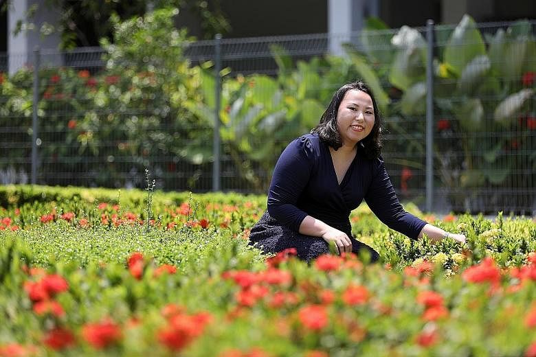 Ms Michelle Lee took up a series of odd jobs from the age of 14 to help support her mother and three younger siblings after her father died. By 18, she had saved $20,000 - enough money to help pay her way through university. She said she valued the p