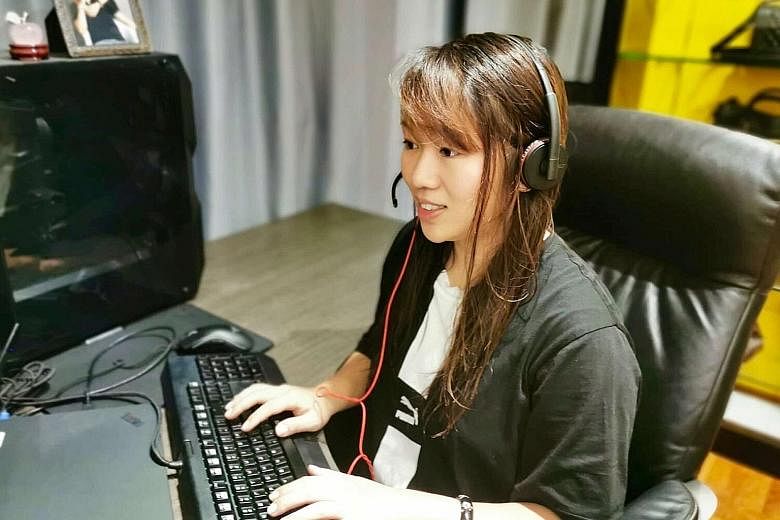 DBS Bank's customer service officer Jasmine Lim Yan Yin, 33, is among the call centre staff who can now work from home - a result of the bank spending close to $10 million over five years to develop its remote working infrastructure. That investment 