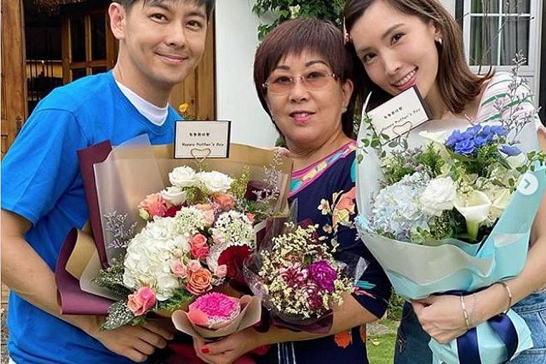Jimmy Lin, his mother and his wife, former model-actress Kelly Chen, all appear in Chinese variety series My Dearest Ladies.