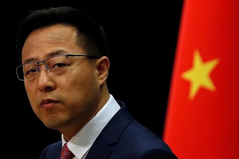 Foreign Ministry spokesman Zhao Lijian said "China will have to take every necessary measure to counter and oppose this".