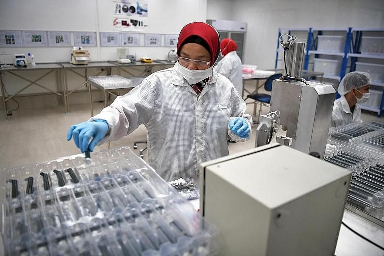 Last month's manufacturing performance exceeded expectations, with pharmaceutical production reaching a record high, noted Maybank Kim Eng economists Chua Hak Bin and Lee Ju Ye. Robust growth in the pharmaceuticals segment led to the strong showing f