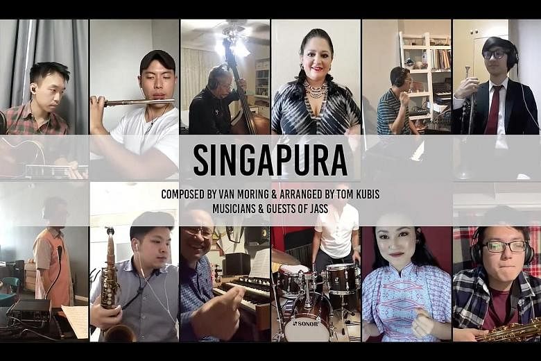 An online concert by the Jazz Association (Singapore) aired on Facebook and YouTube last month, and was one of the projects that benefited from the Digital Presentation Grant for the Arts.