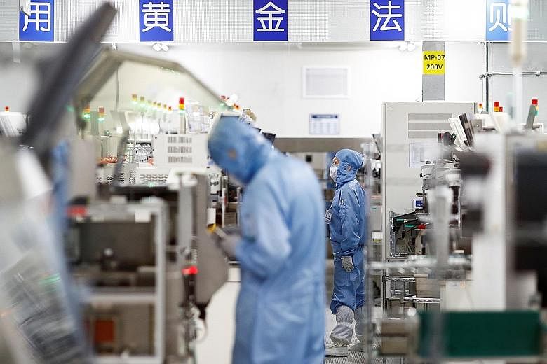 China's factories have stirred back to life after the lifting of strict lockdown measures imposed when the coronavirus surfaced in the country late last year. But the virus' spread worldwide has dragged down key foreign markets - weighing heavily on 
