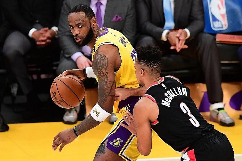 Western Conference leaders LA Lakers, with LeBron James in commanding form this season, are among the contenders for a place in the NBA Finals this season.