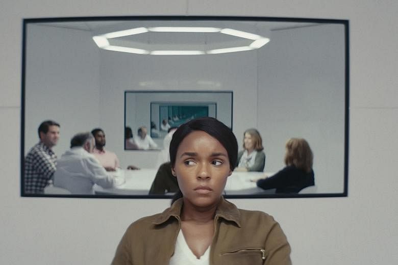 Janelle Monae plays an army veteran who wakes up with no memory of who she is in television series Homecoming.