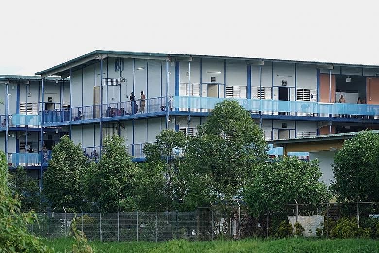 Under new specifications announced on Monday, worker dormitories will have no more than 10 beds per room, with only single-deck beds and 1m spacing between them. Each room now holds 12 to 16 beds. As a result of the new specifications, costs will ris