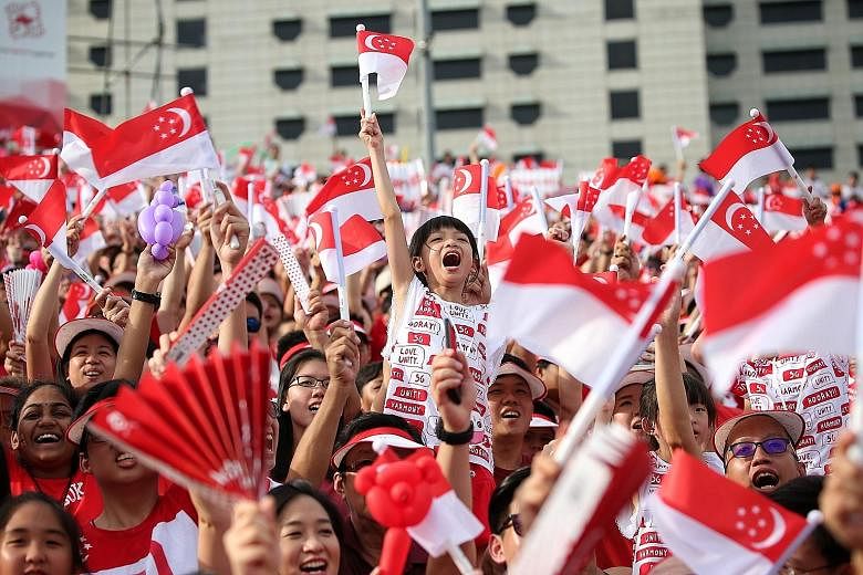 The National Day Parade has always taken centre stage in Singapore's relatively short history as a nation, said Defence Minister Ng Eng Hen. Singaporeans have traditionally rallied together and chosen to hold the NDP even in tough times, and the coun